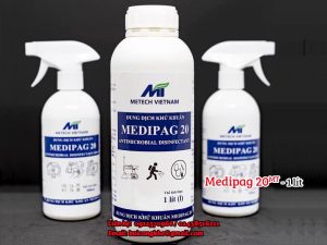 Dung dịch khử khuẩn Medipag 20 MT chai 1 lít